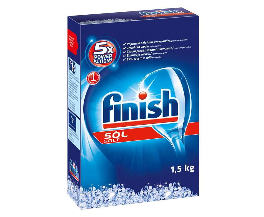 Finish Sól do zmywarki Finish 1,5kg