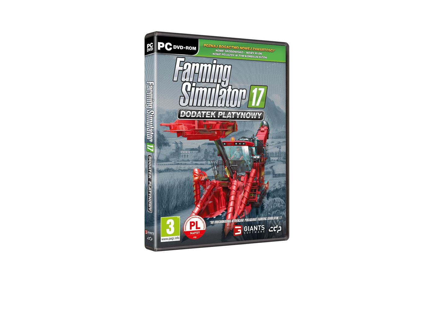 PC FARMING SIMULATOR 2017 Dodatek Platynowy 1