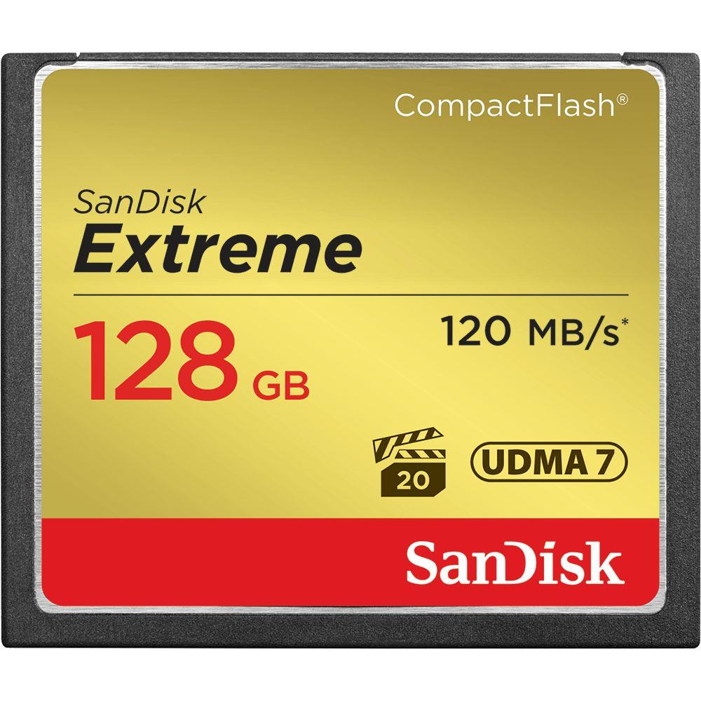 Sandisk 128GB Extreme zapis 85MB/s odczyt 120MB/s