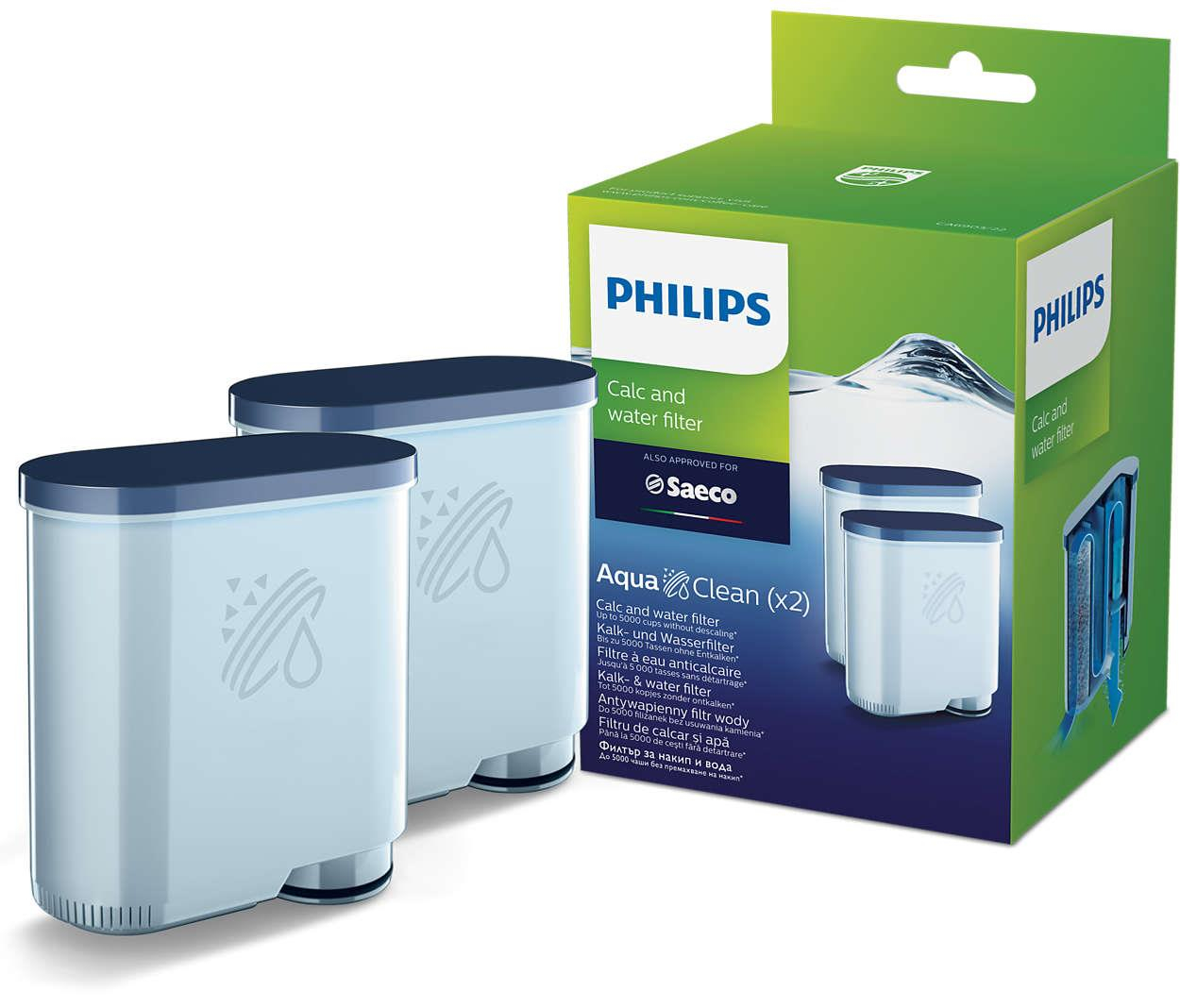 Philips Filtr antywapienny i filtr wody 2 szt. CA6903/22