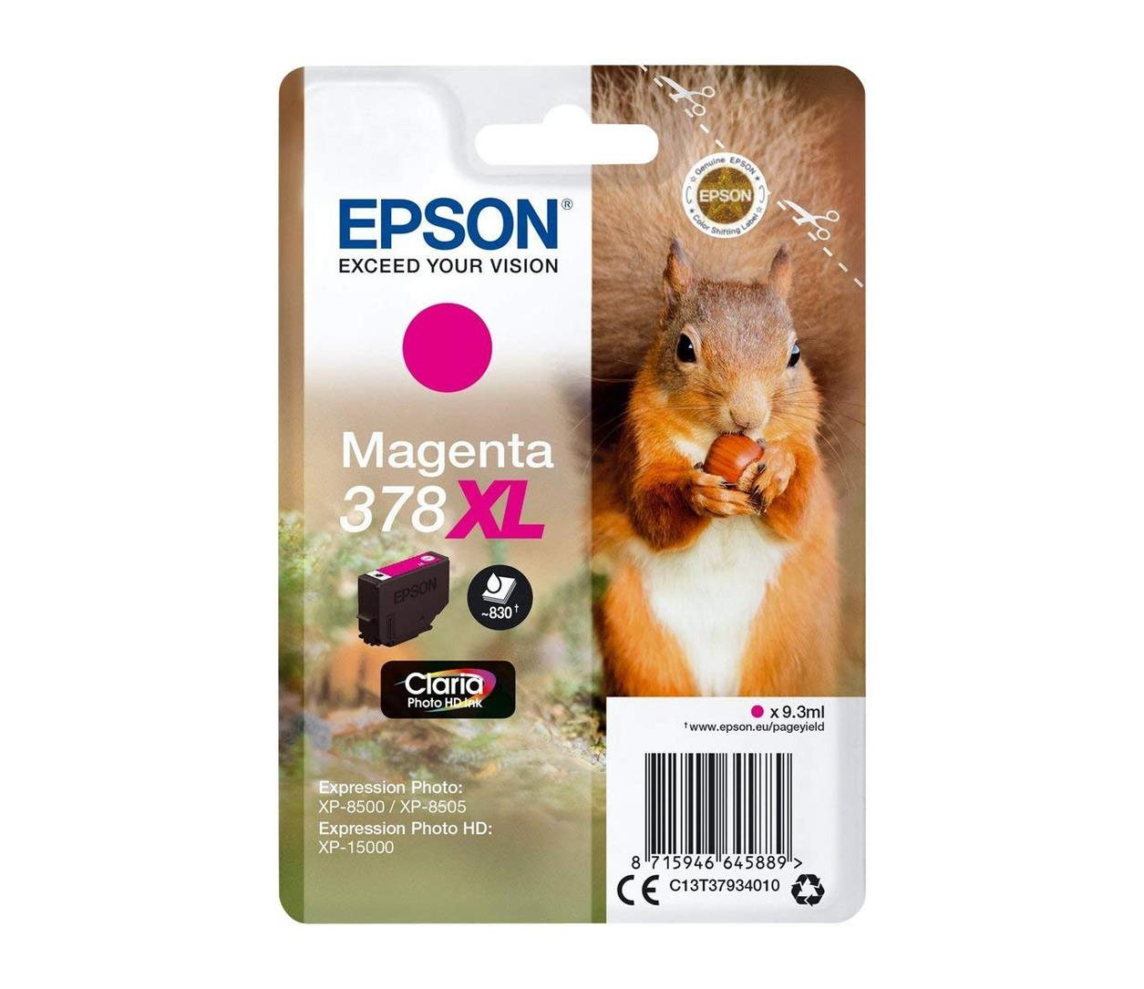 Epson C13T37934010 magenta 9,3ml XL