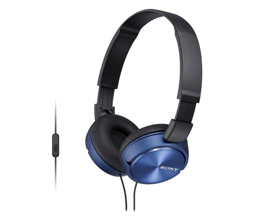 Sony MDR-ZX310AP Niebieskie