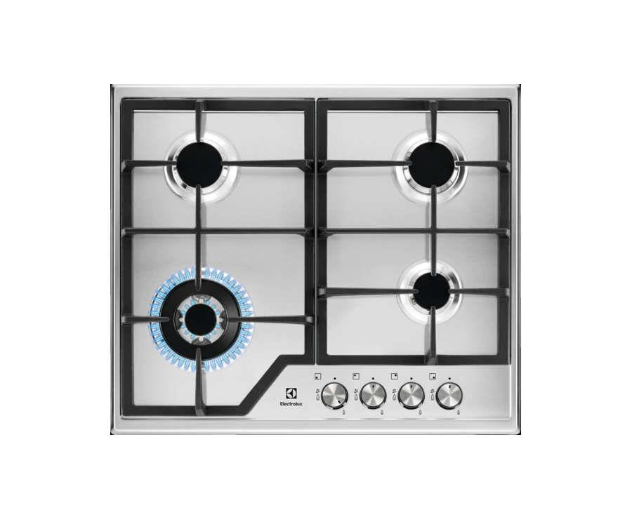 Electrolux CGS6436BX Żeliwne ruszty stal szlachetna