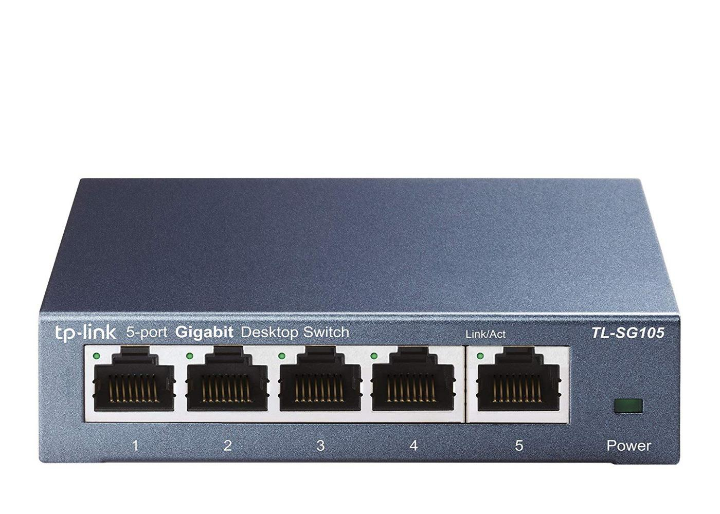 TP-Link 5p TL-SG105 Metal (5x10/100/1000Mbit)