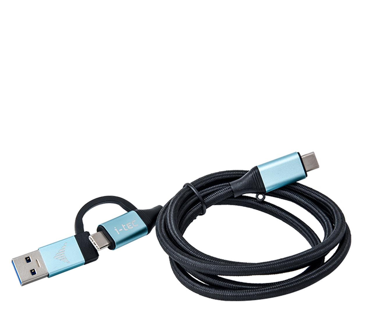i-tec Kabel USB-C - USB-C / USB 3.0 100cm 4K 60Hz PD 100W 10Gb/s