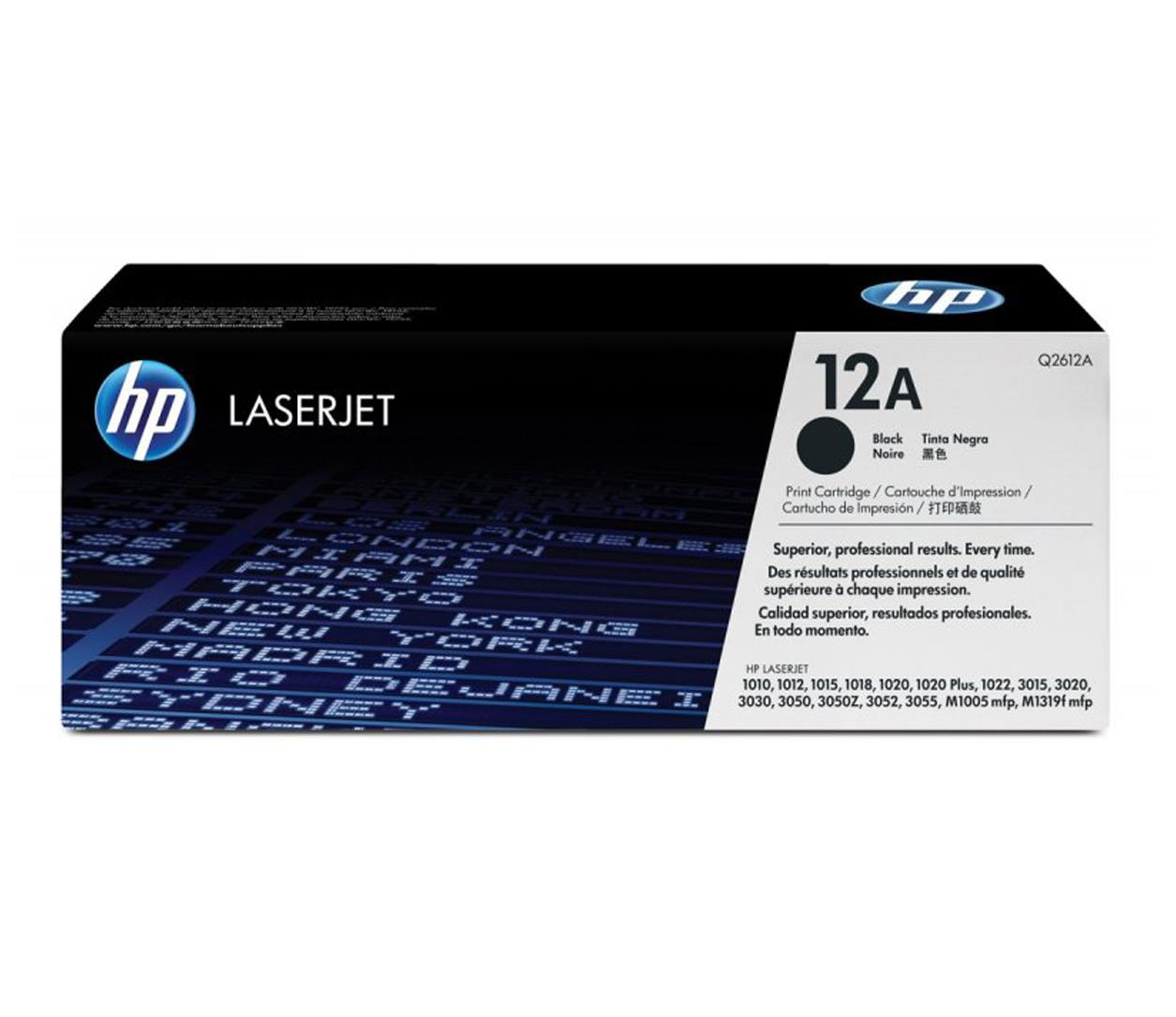 HP 12A black 2000str.