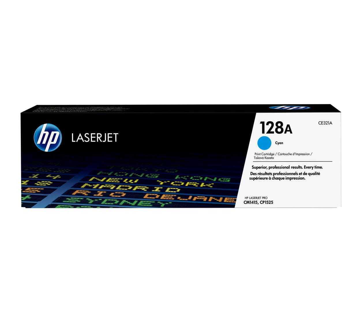 HP 128A cyan 1300str.