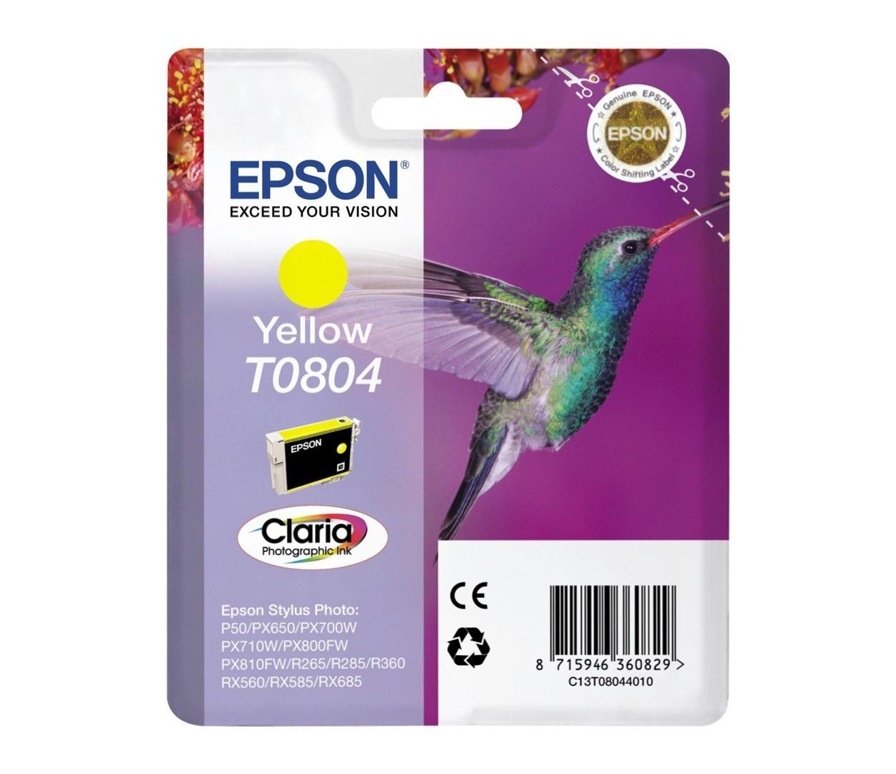 Epson T0804 yellow 7,4ml