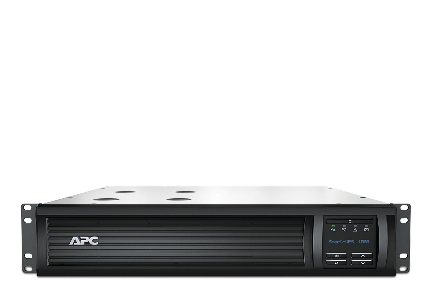 APC Smart-UPS (1500VA/1000W, 4xIEC, AVR, LCD, RACK)