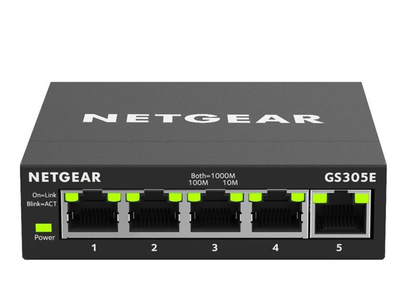 Netgear 5p GS305E (5x10/100/1000Mbit)