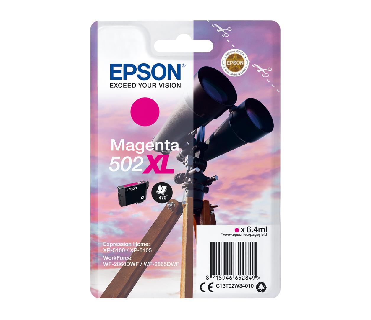 Epson 502XL INK Magenta