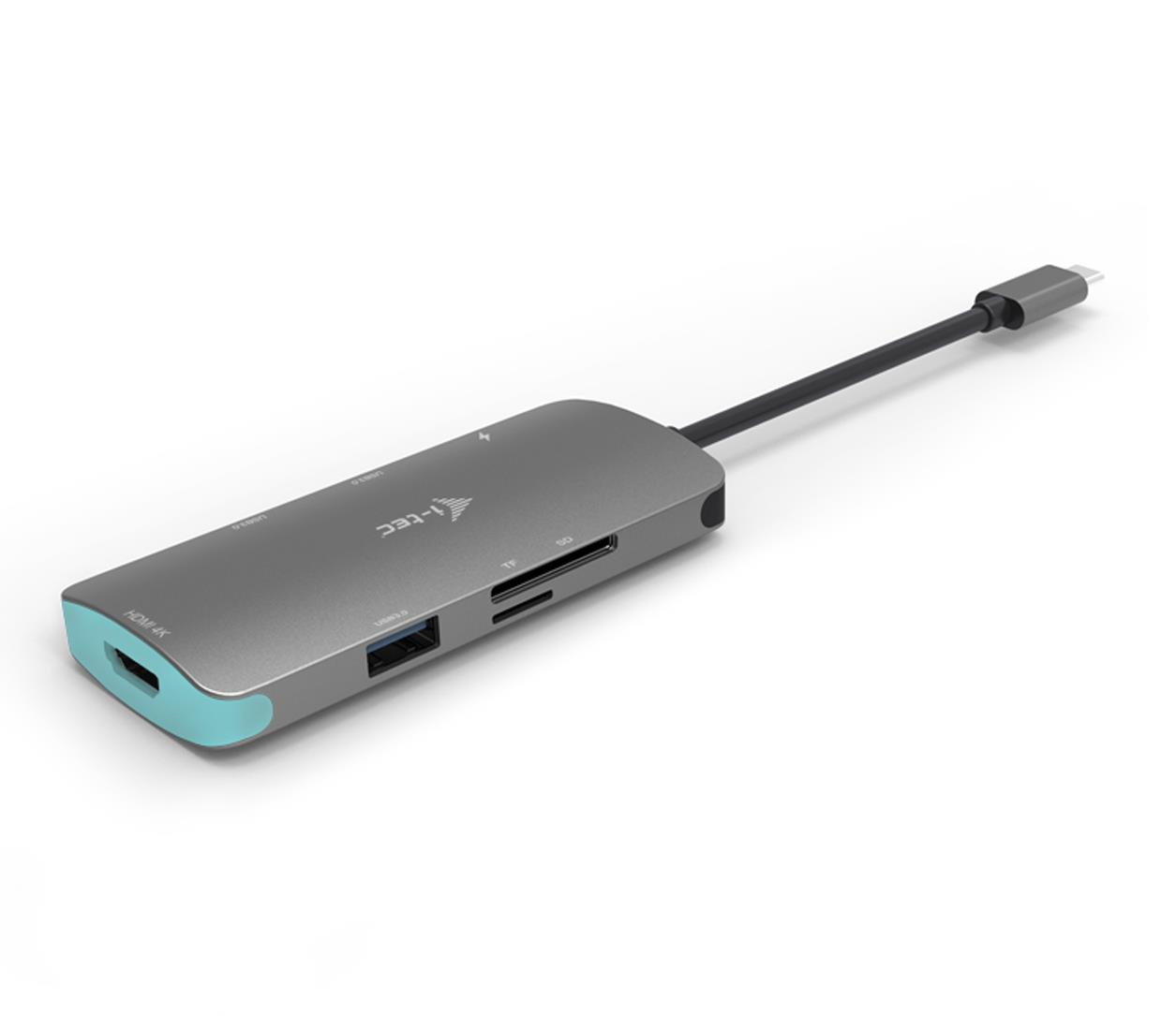 i-tec USB-C Metal Nano Dock 1x HDMI 4K czytnik kart PD 100W