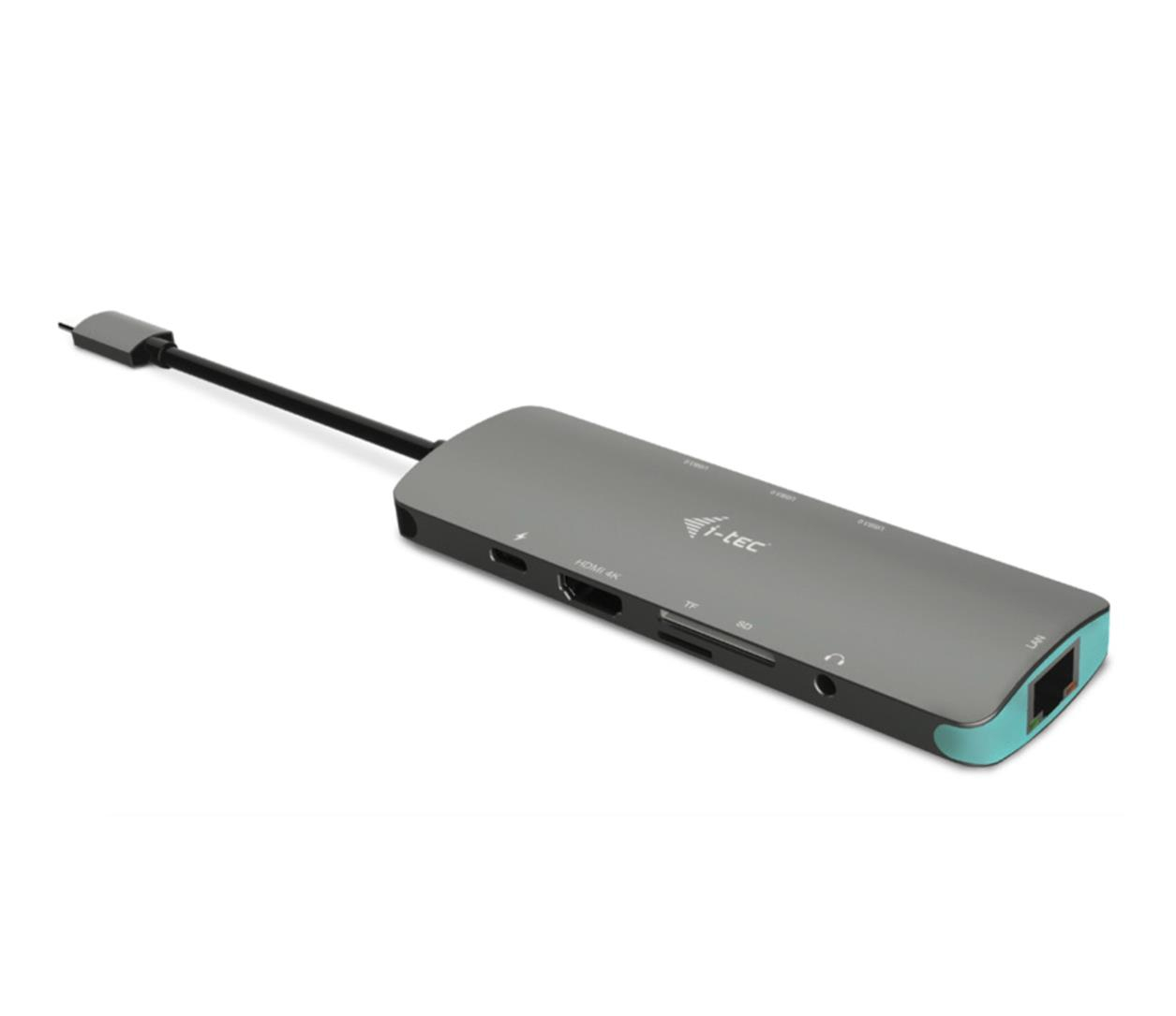 i-tec USB-C Metal Nano Dock 1x HDMI 4K LAN Audio PD 100W