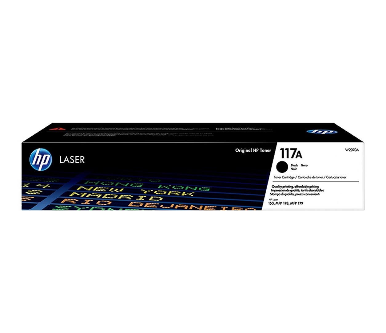 HP 117A black 1000str.