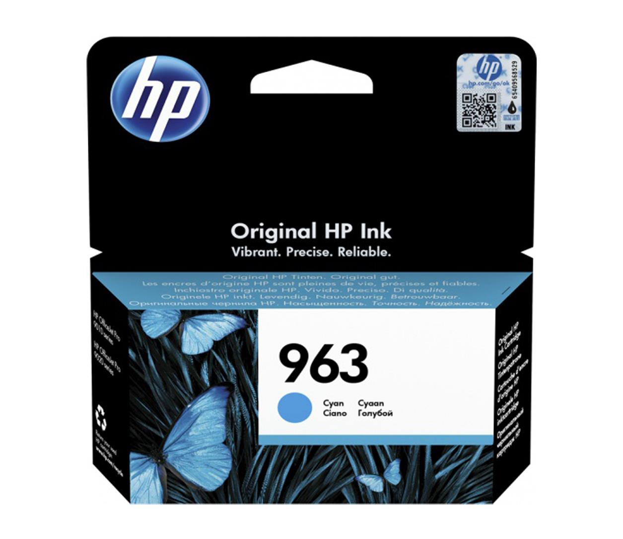 HP 963 cyan do 700str. Instant Ink