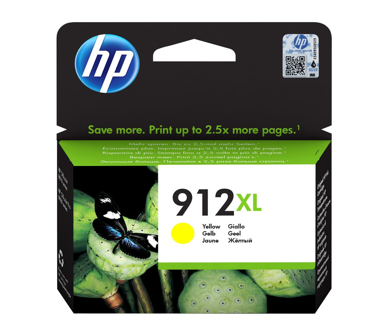 HP 912XL yellow do 825str. Instant Ink