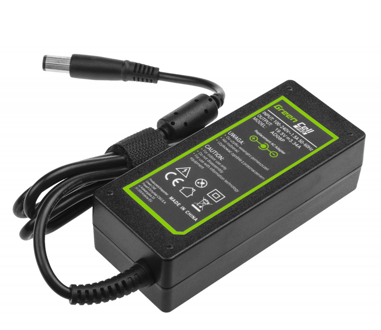 Green Cell Zasilacz do Dell 65W (3.34A, 7.4-5.0mm)