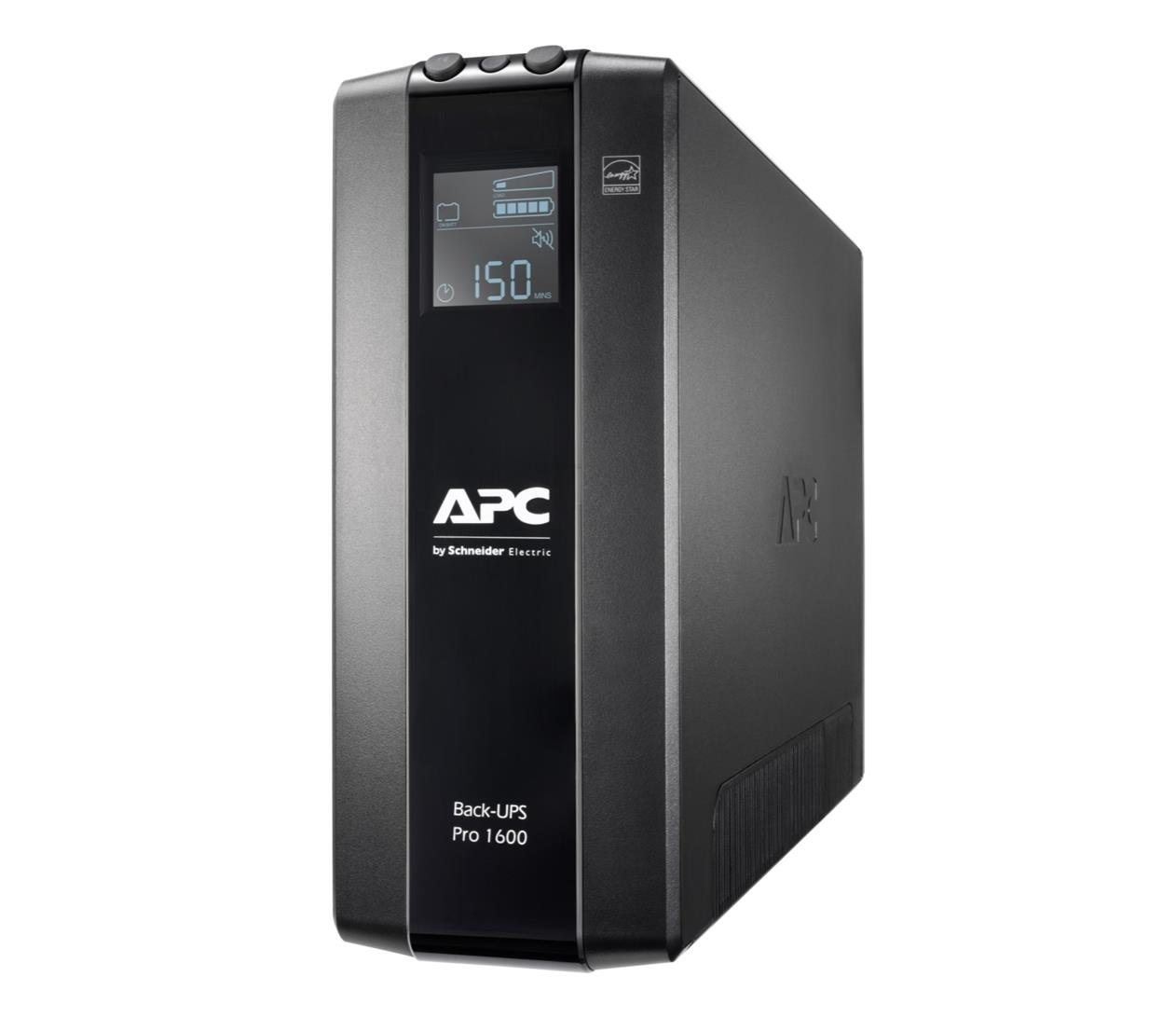 APC Back-UPS Pro (1600VA/960W, 8xIEC, RJ-45, AVR, LCD)