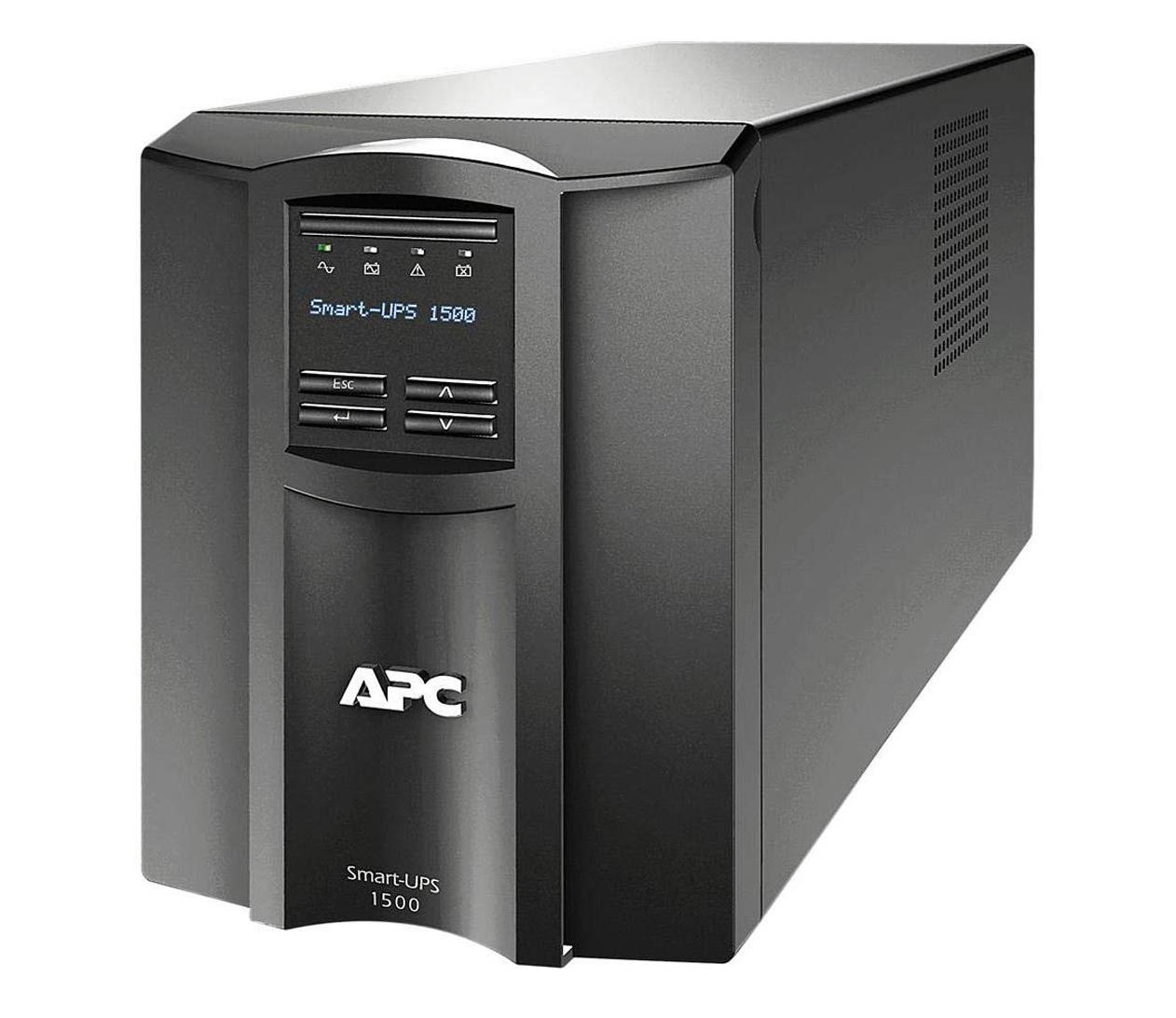 APC Smart-UPS (1500VA/1000W, 8x IEC, AVR, LCD)