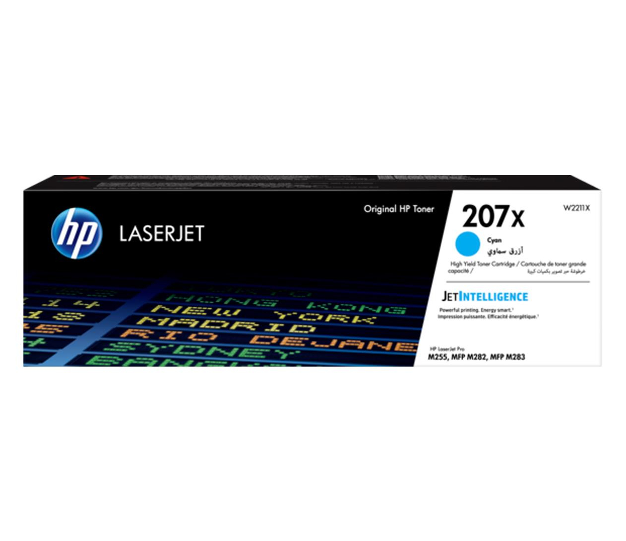 HP 207X cyan 2450str.