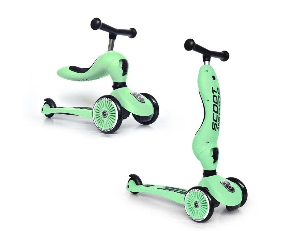 Scoot & Ride Highwaykick 1 Jeździk i hulajnoga 2w1 Kiwi