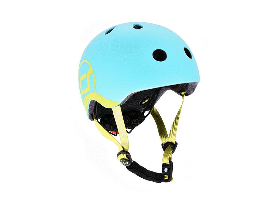 Scoot & Ride Kask Ochronny XXS-S dla dzieci 1-5 lat Blueberry