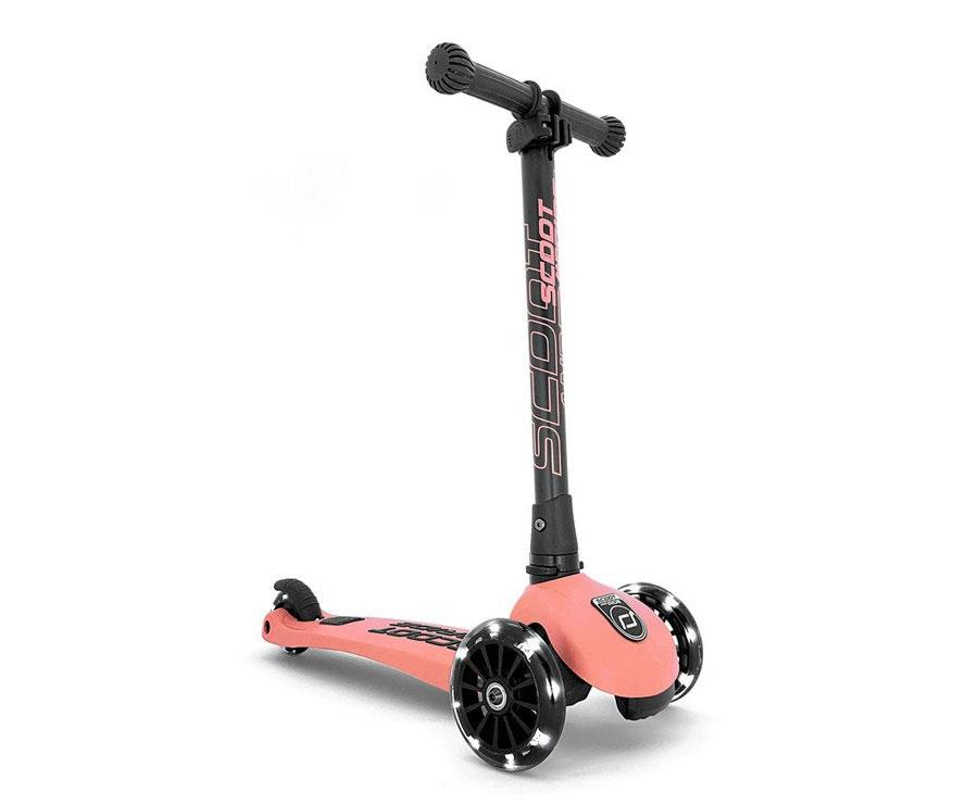Scoot & Ride Highwaykick 3 LED Hulajnoga Balansowa 3+ Peach