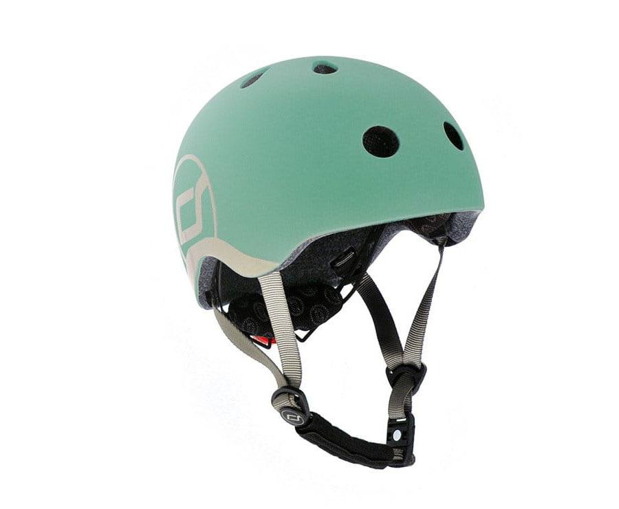 Scoot & Ride Kask Ochronny XXS-S dla dzieci 1-5 lat Forest