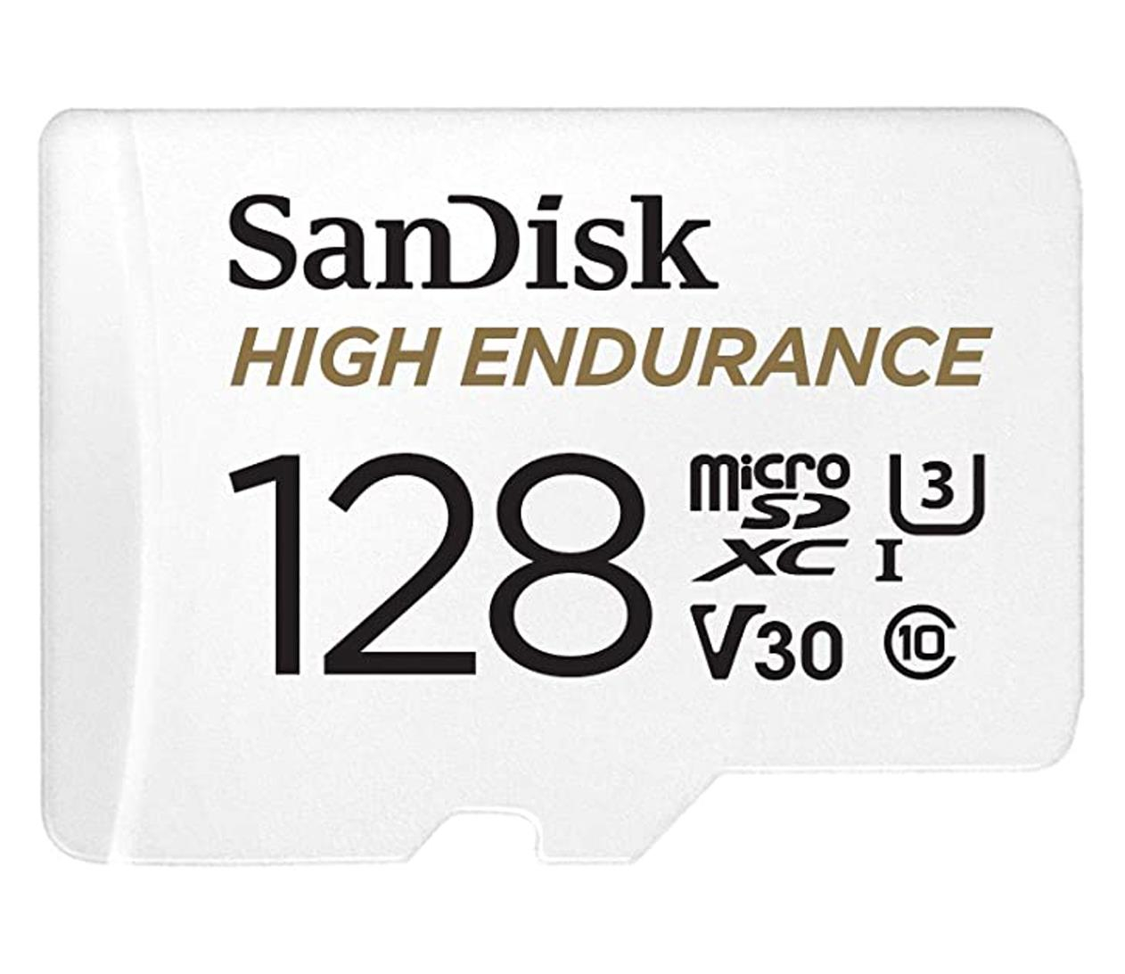 Sandisk 128GB microSDXC High Endurance UHS-I U3 V30