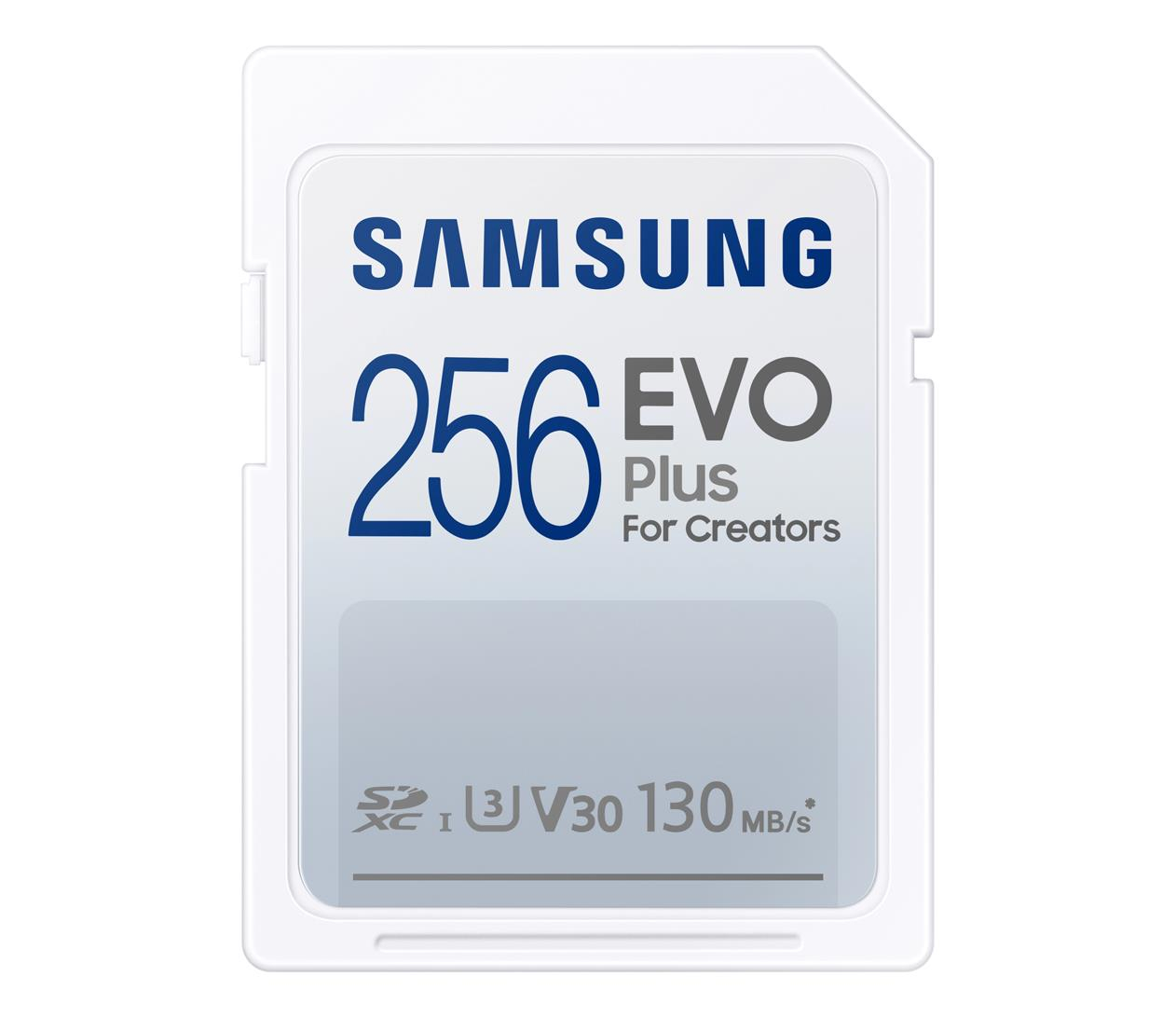 Samsung 256GB SDXC EVO Plus 130MB/s (2021)