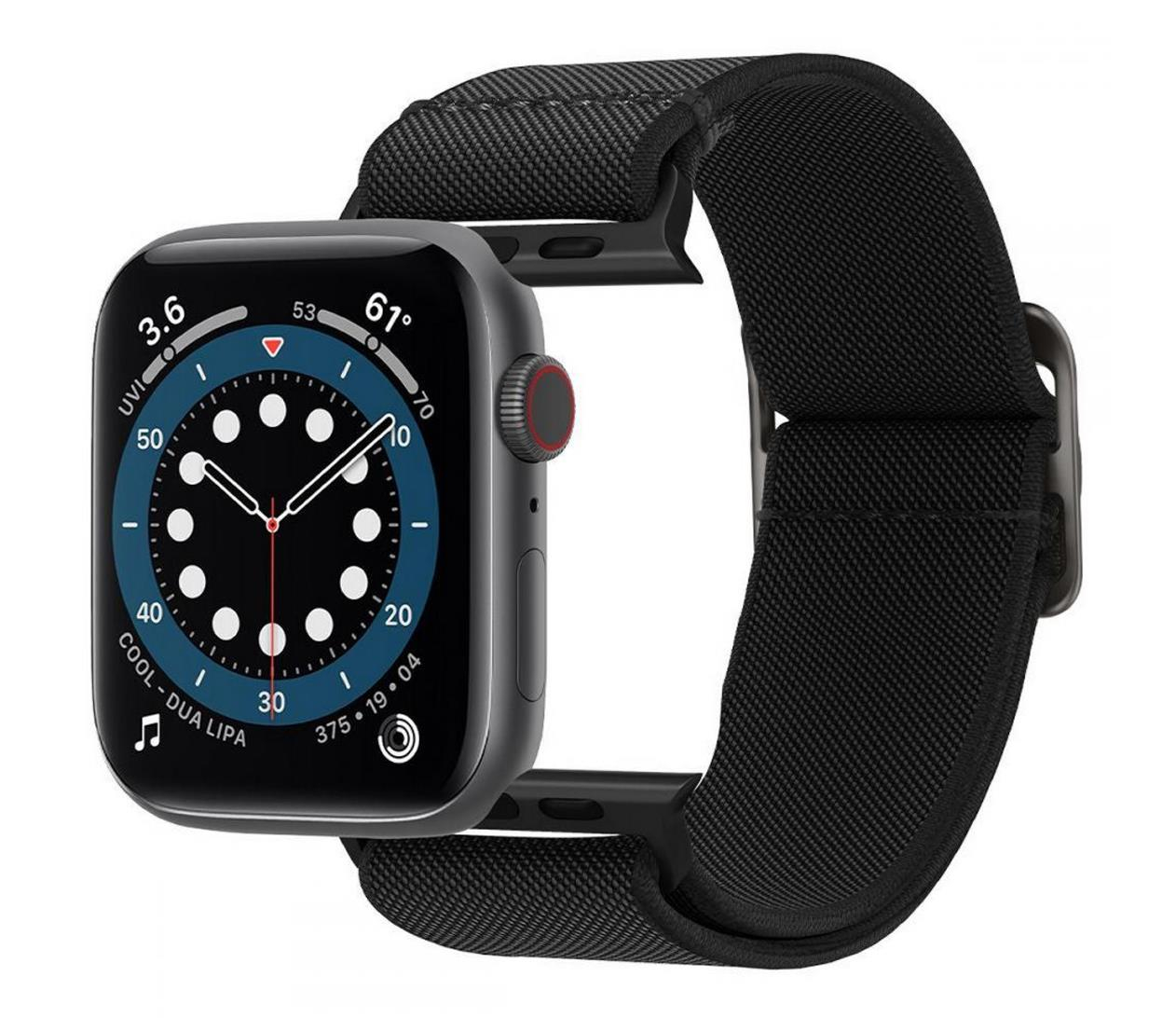 Spigen Pasek Fit Lite do Apple Watch 44/45/46/49 mm black
