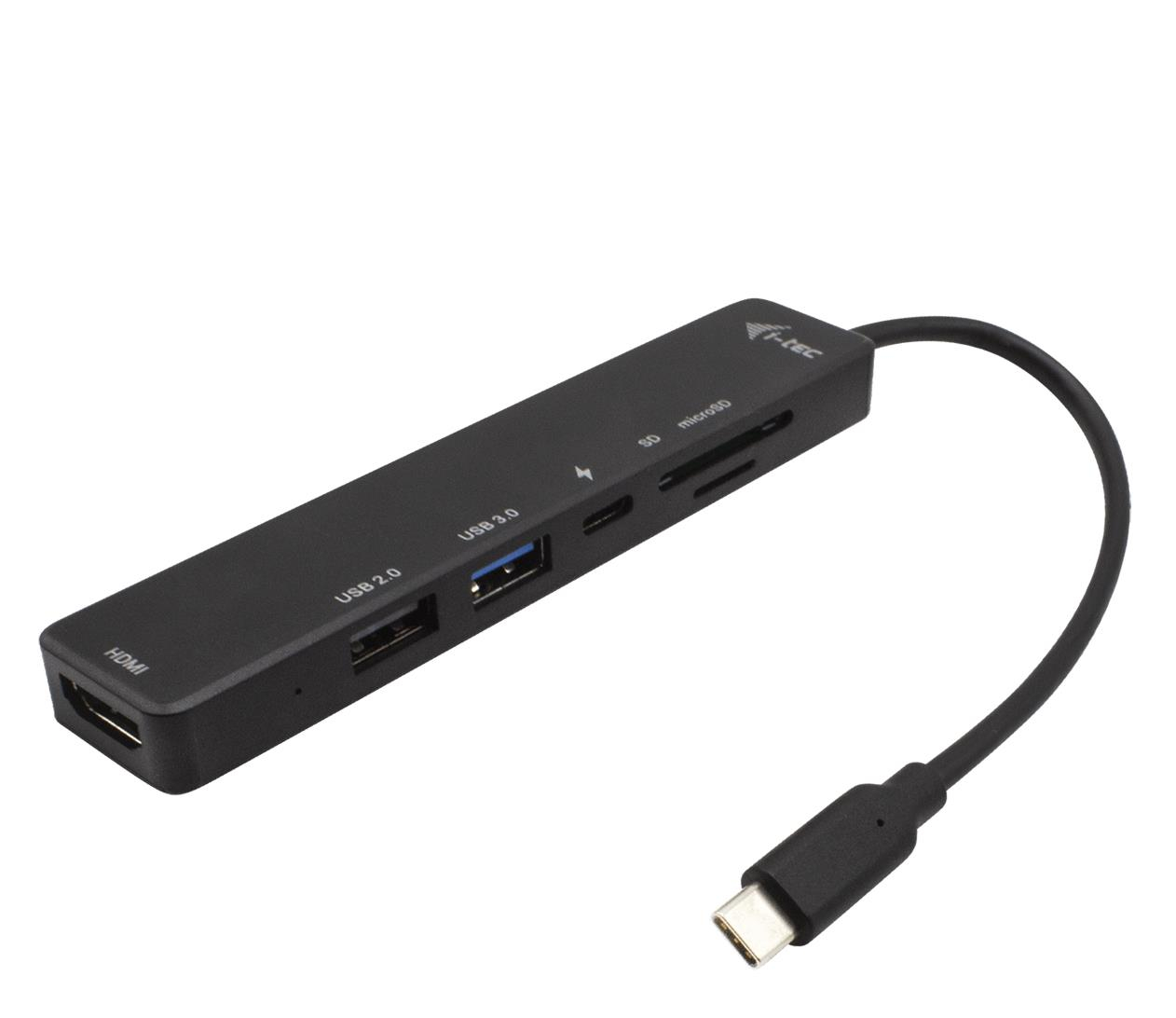 i-tec USB-C Travel Easy Dock 4K HDMI czytnik kart + PD 60W