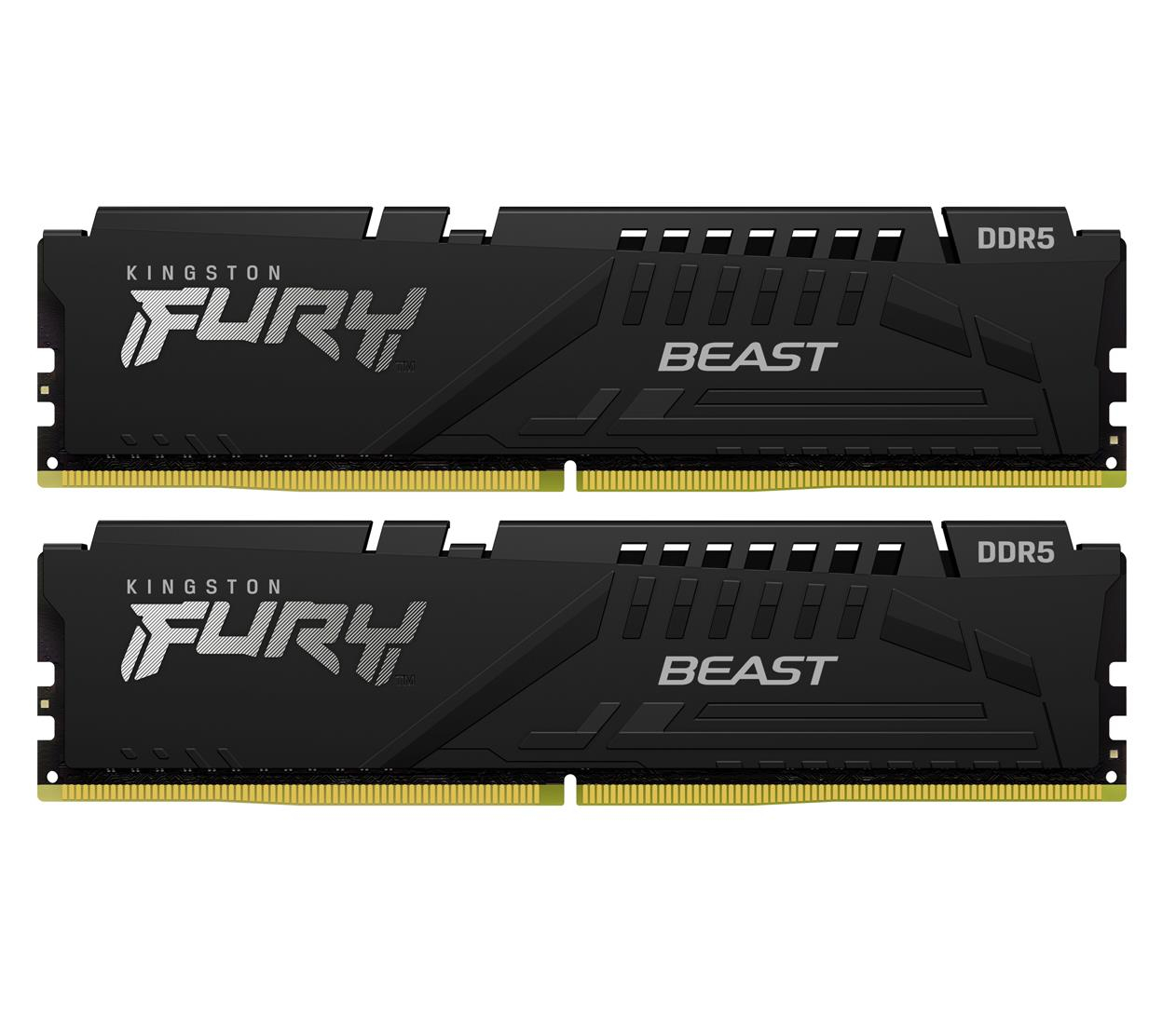 Kingston FURY 32GB (2x16GB) 5200MHz CL40 Beast Black