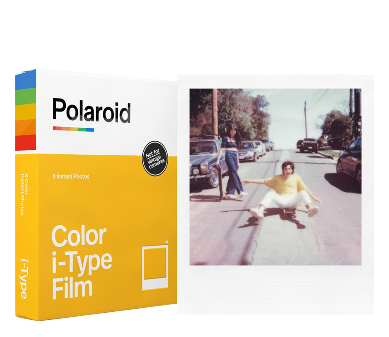 Polaroid color film I-type