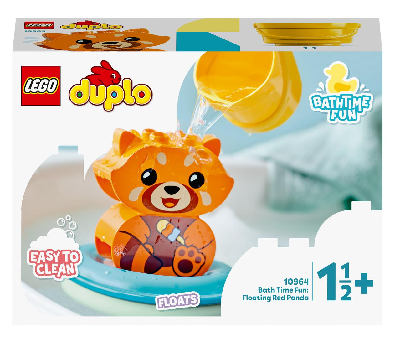 LEGO DUPLO 10964 Pływająca czerwona panda