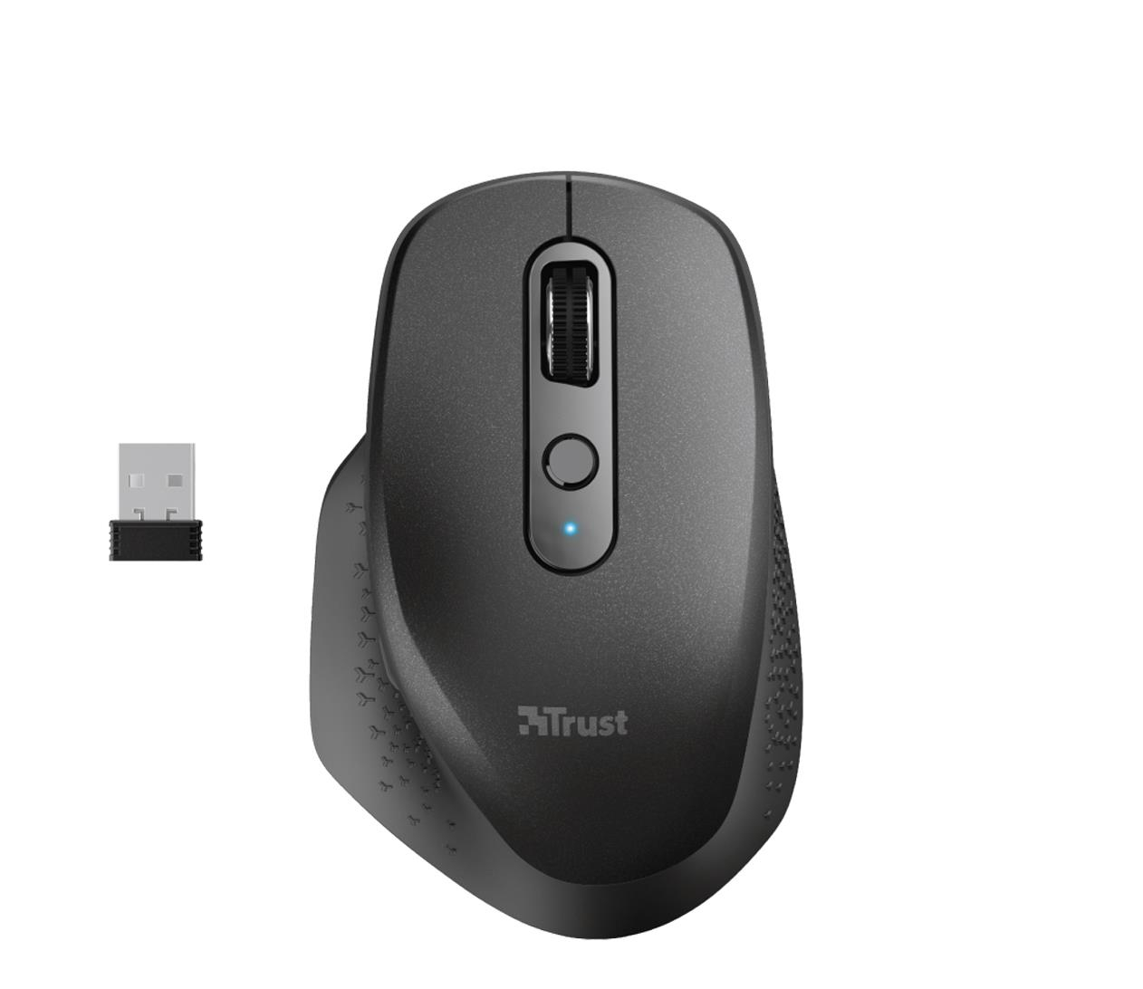 Trust Ozaa Rechargeable Wireless (czarny)