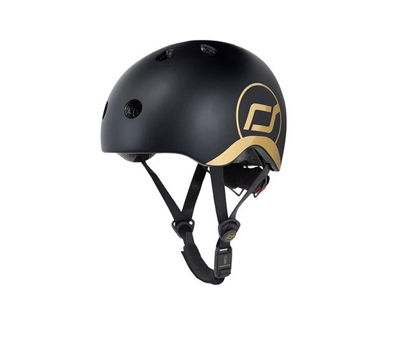 Scoot & Ride Kask Ochronny XXS-S dla dzieci 1-5 lat Gold