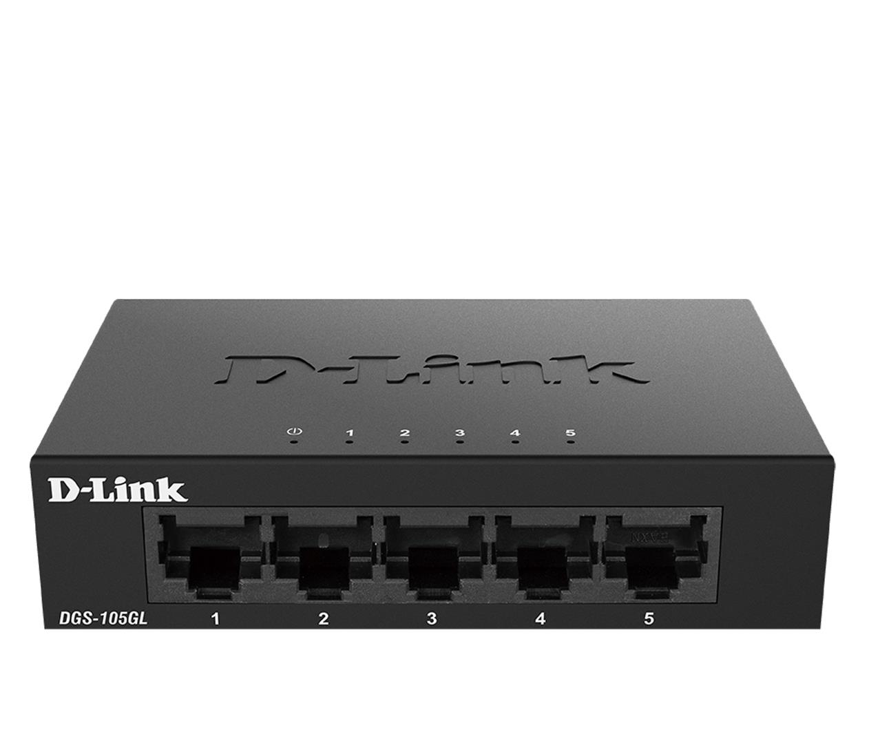 D-Link 5p DGS-105GL (5x10/100/1000Mbit)