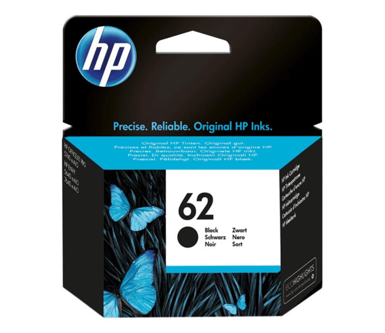 HP 62 black do 200str. Instant Ink