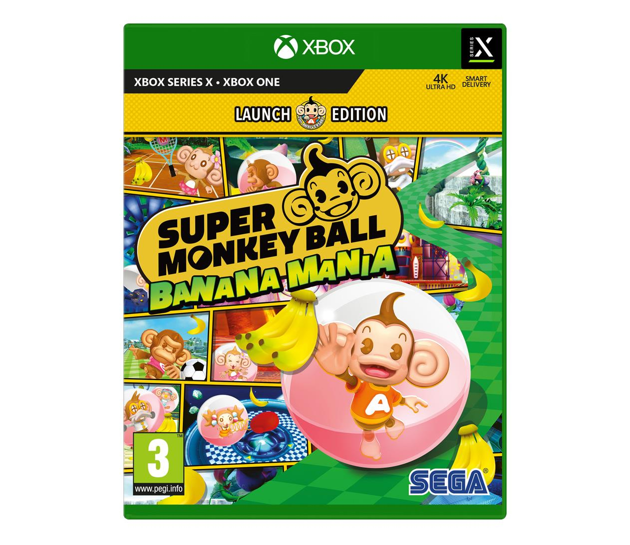 Xbox Super Monkey Ball Banana Mania Launch Edition