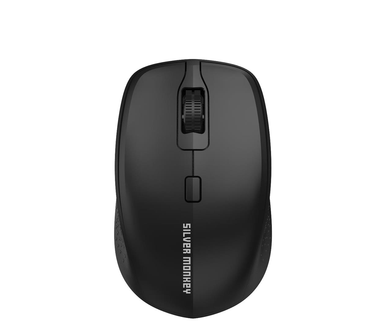 Silver Monkey M40 Wireless Comfort Mouse Black Silent