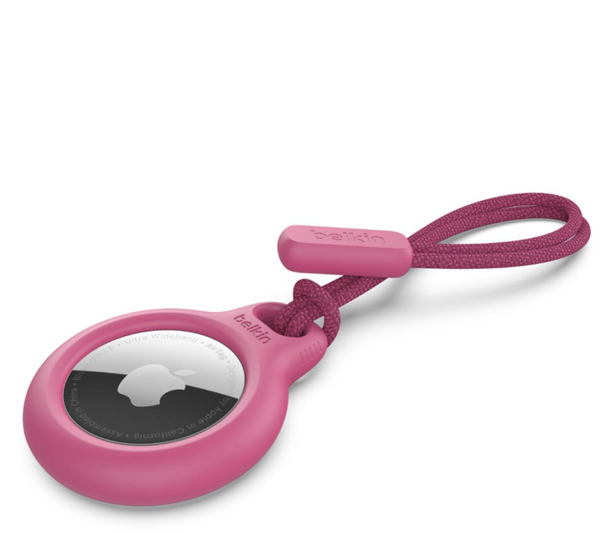 Belkin Secure AirTag Holder Strap - Pink