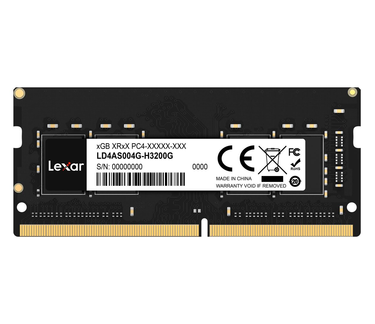 Lexar 8GB (1x8GB) 3200MHz CL22