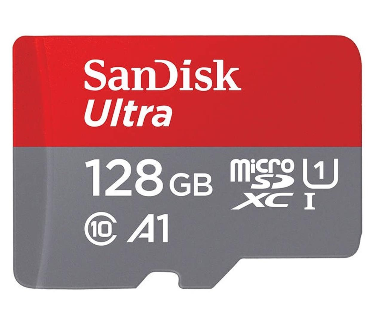 Sandisk 128GB microSDXC Ultra 140MB/s A1 C10 UHS-I U1
