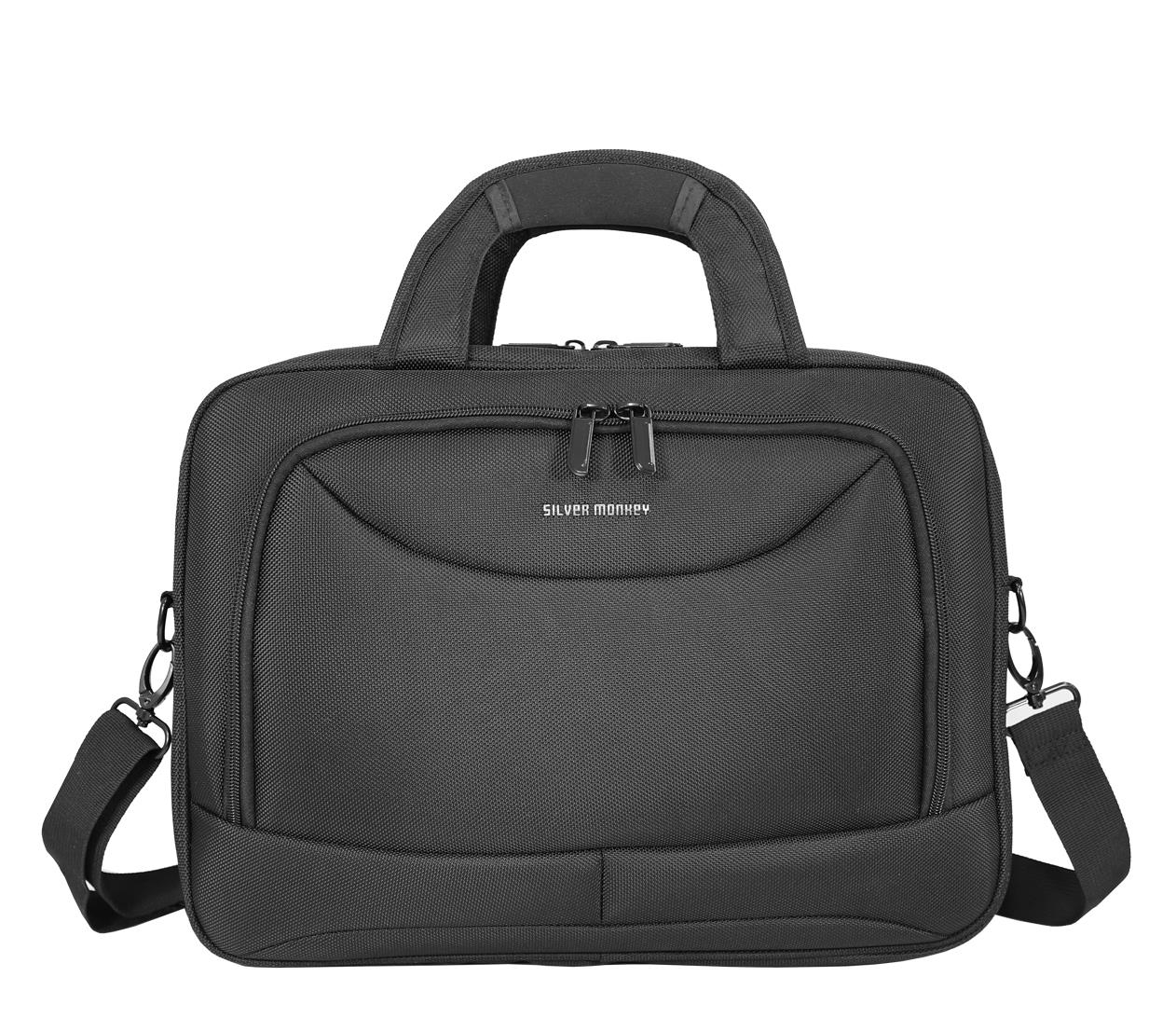 Silver Monkey CompactBag torba na laptopa 14,1" czarna