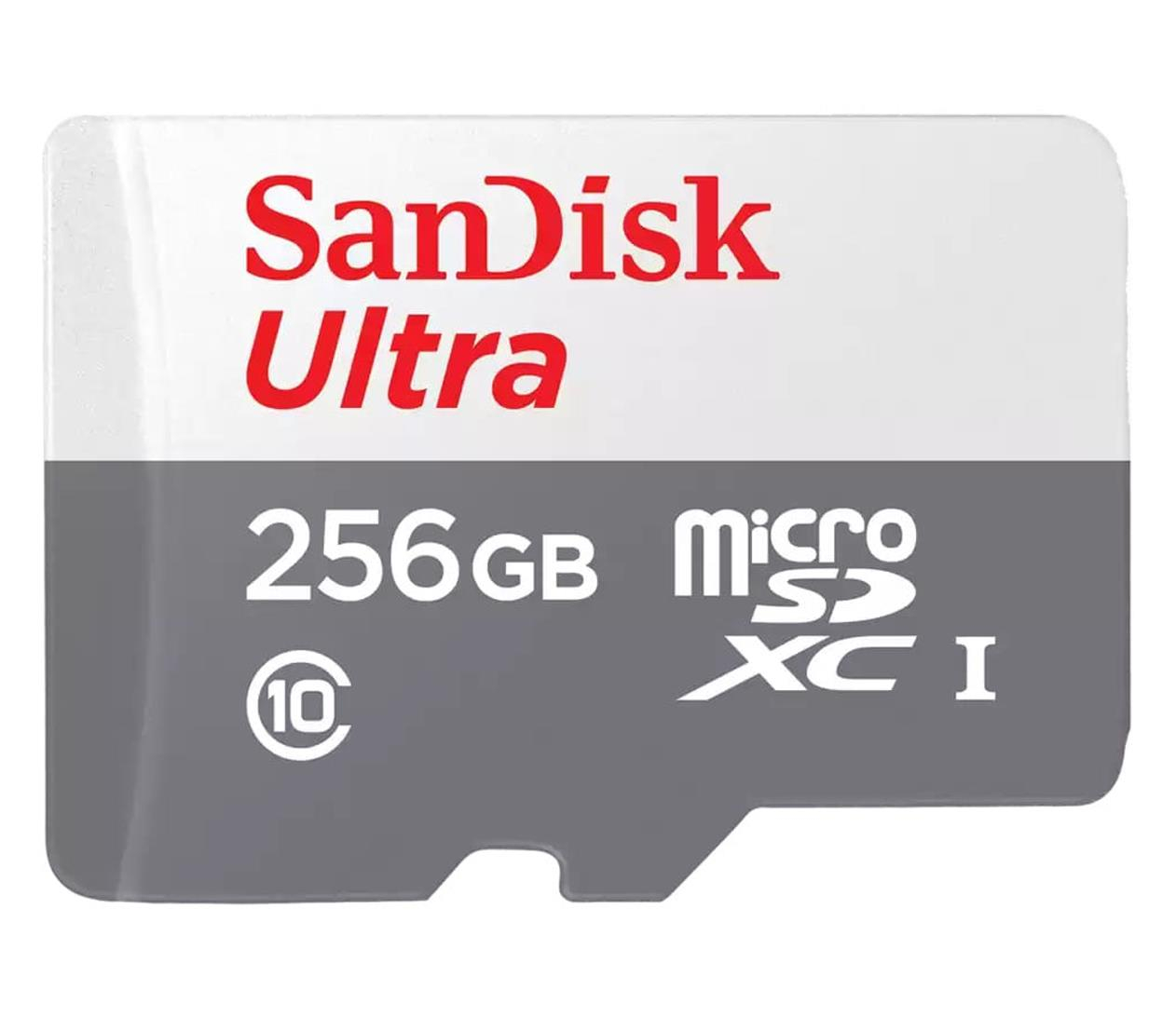 Sandisk 256GB microSDXC Ultra 100MB/s C10 UHS-I