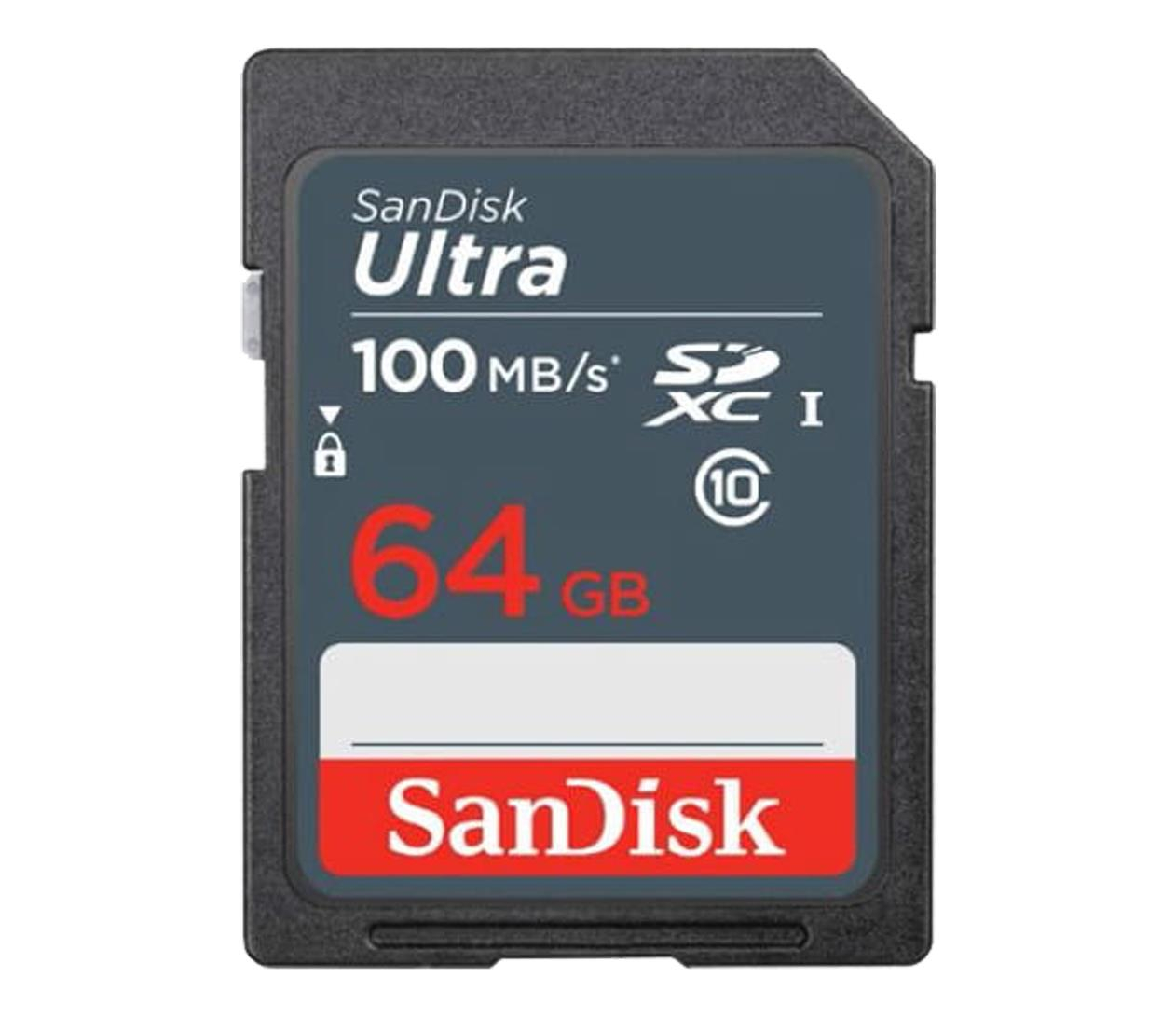 Sandisk 64GB SDXC Ultra Class10 100MB/s UHS-I