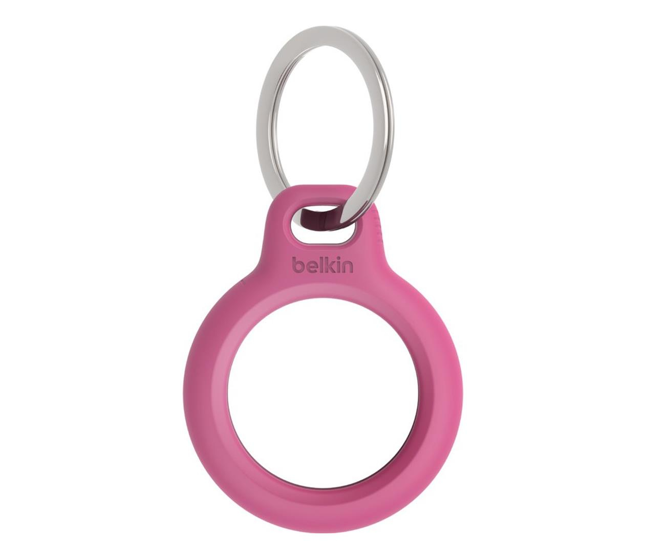 Belkin Belkin Secure AirTag Holder with Keyring - Pink