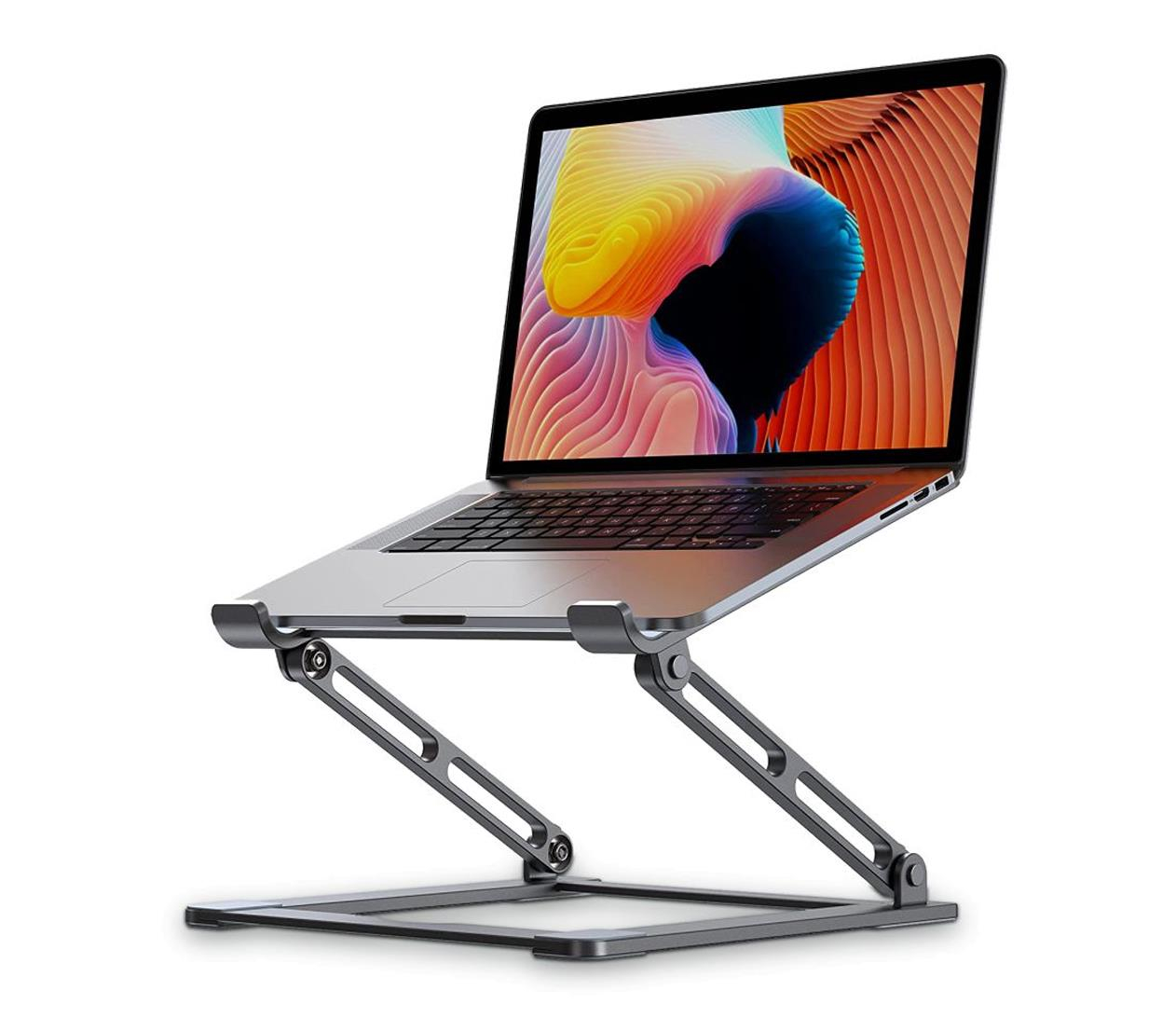 Tech-Protect ULS400 PRODESK Regulowana Podstawka Pod Laptop szara