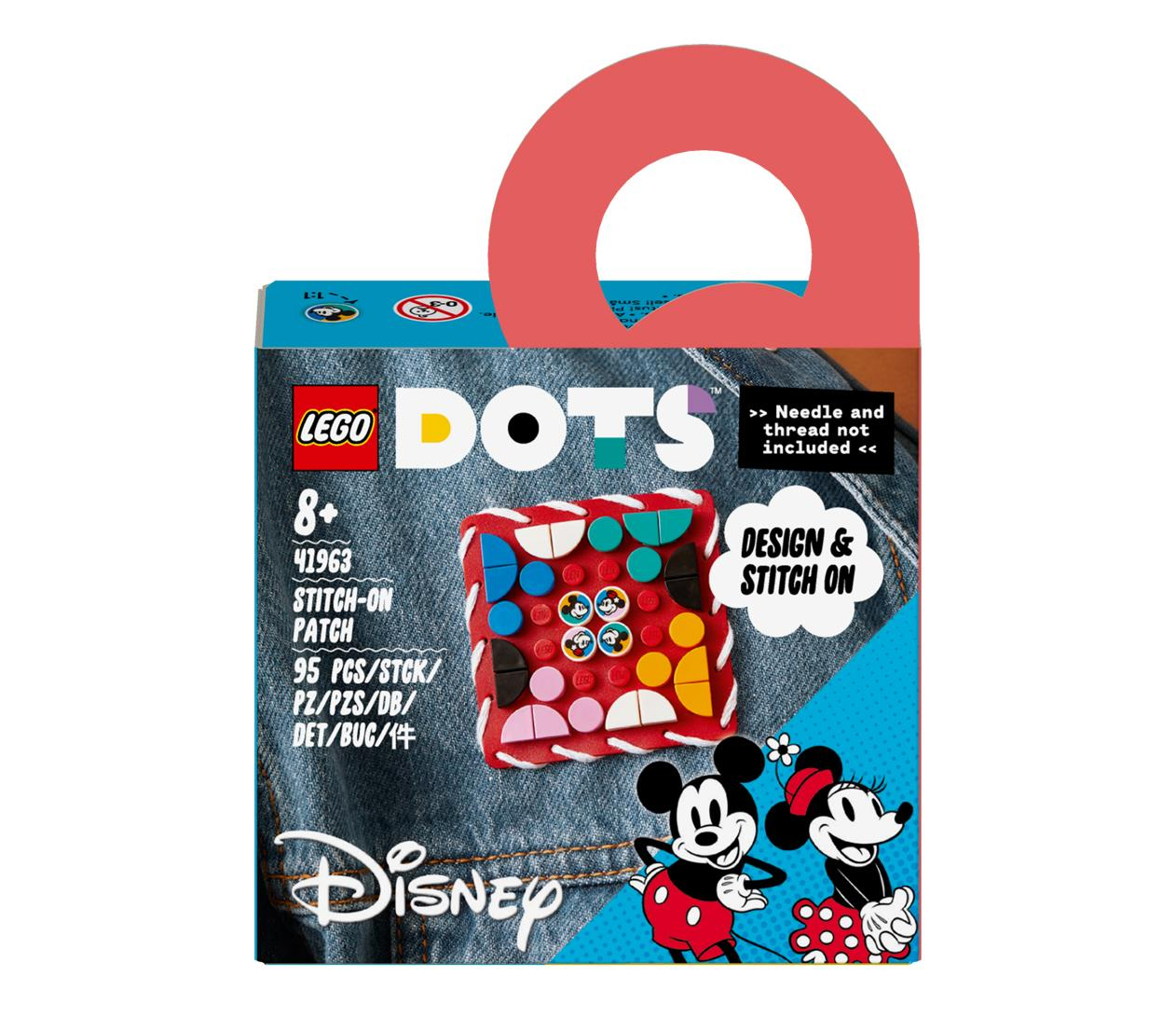 LEGO DOTS 41963 Myszka Miki i Myszka Minnie - naszywka